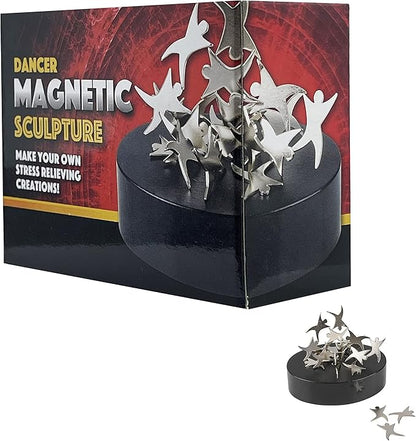 The Dreidel Company Magnetic Sculpture Building Blocks, Create Your Own Masterpiece, Development and Stress Relief, 3.5" Inch (Dancer)