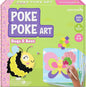 jackinthebox Poke Poke Art – Bugs Theme, Mess-Free Fabric Art and Craft, Flower Pressing Kits, Gift for Kids, Toys for Girls and Boys Ages 4 5 6 7 8