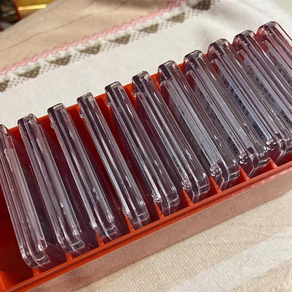 MUDOR Plastic Coin Slab Storage Box, 20 Slab Capacity, Compatible with NGC, PCGS, PMG Coin Holders, RED, 1pcs