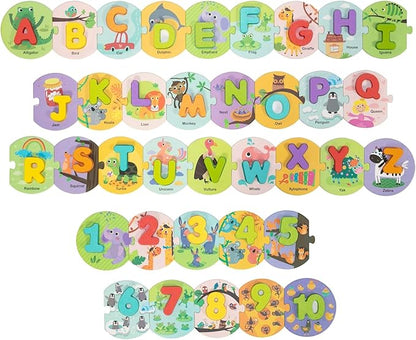 Fat Brain Toys Match & Learn Letters & Numbers - Early Reading & Writing, Preschool