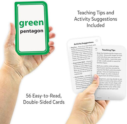 Teacher Created Resources Shapes and Colors Flash Cards (EP62051) Medium