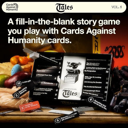 Cards Against Humanity Tales Vol. 1 • A Horrible Fill-in-The-Blank Story Game to Play with Your CAH Cards