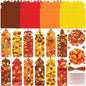 48 Sets Fall Bookmark Crafts Kits DIY Fall Felt Decorations Art Bulk 490 Pcs Thanksgiving Pumpkin Turkey Maple Leaf Craft Kit with Glitter Foam Stickers for Classroom Activities Autumn Party
