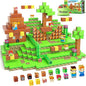 108PCS Magnetic Blocks Building Toys - 1'' Magnet Building Blocks Build Mine Magnet World Game Adventure Set Cubes Boys Girls Toys Ages 3-5 4-6 5-7 6-8 Kids Gifts for 3-12 Years Old School Supplies