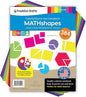 384 Pieces MATHshapes Fractional Math Manipulative Shapes Easy-Punch-Out Easy-to-Separate Paper Shape Cutouts in 8 Bright Colors US Made Card Stock Ideal for Learning Fractions, Measurements, and More