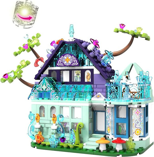 Friends Magic House Building Toy Set Compatible with Lego Friends Creative Fun for Boys and Girls Gift Idea for Kids Age 6-12 and Up 412 PCS