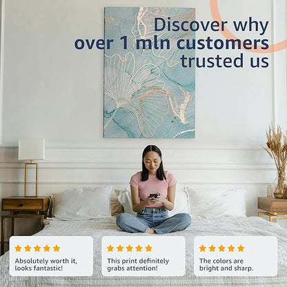 artgeist Canvas Wall Art Print World Map 35x24 in - 1pcs Home Decor Framed Stretched Picture Photo Painting Artwork Image World Travel Map Kontinente 020113-44