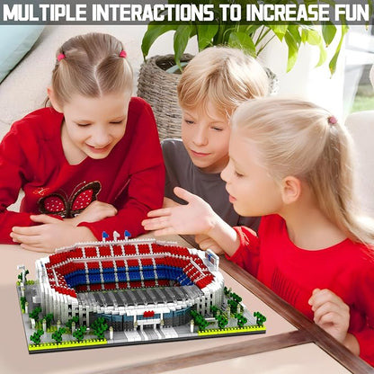 Soccer Stadium Micro Mini Building Blocks Sets Soccer Stadium Model Toys for Adults and Kids 3500+PCS