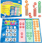 Aizweb Regrouping Base Ten Place Value,Addition and Subtraction Math Manipulatives,Magnetic Dry Erase Board for 1st 2nd 3rd Grade Student Classroom Must Haves,Math Games for Kids Homeschool Supplies