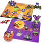 2Pcs Halloween Wooden Peg Puzzles, Halloween Toys for Toddlers Educational Puzzle Kids Hallow EEN Party Favors Basket Stuffers Fillers Favors Hallow EEN Treats Non Candy Goodies for Boys Girls