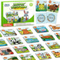 Aizweb Alphabet Match Game,Memory Game,52 Pcs ABC Learning Letter Flash Cards for Toddlers Ages 3 4 5,Educational Toys for Pre K Preschool Kindergarten Learning Activities Classroom Must Haves