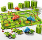 48PCS Puzzle Race Track Car Set Toys for Kids Boys, Floor Puzzle Car Tracks for Boys Ages 3-5 4-6, Toddler Toys Gifts for 3 4 5 Year Old Kids, Ideal 3 4 5 6 Year Old Birthday Gifts