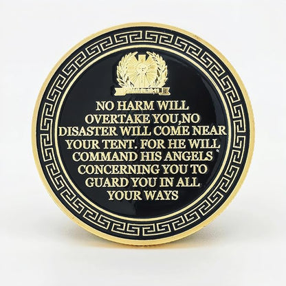 The Archangel Michael Challenge Coin Religious Coins Christian Coin Collectors Gifts (Pack of 6)