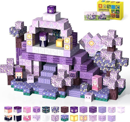 Magnetic Blocks-120PCS Ocean Quest Set，Magnetic Building Blocks Kids Toys for Ages 3 4 5 6 7 8-13 Birthday Gifts，STEM Montessori Sensory Toys for 3+ Years Old Boys & Girls