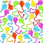 40PCS Glitter Sticky Hand Party Favors for Kids Birthday Supplies Halloween Goodie Bag Stuffers Classroom Treasure Box Carnival Prizes Bulk Treat Trinkets Pinata Fillers Mini Stuff Stretchy Toys