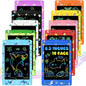 Party Favor 10 Pack LCD Writing Tablet for Kids, 8.5 Inch Colorful Doodle Board Drawing Pad, Educational Learning Travel Toys Birthday Gifts for Boys Girls Age 3 4 5 6 7 8