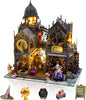 Miniature House Kit, Tiny House Kit with Light, DIY Mini House Building Kits for Adults to Building, Unique Gift for Birthday Christmas, Magic Castle