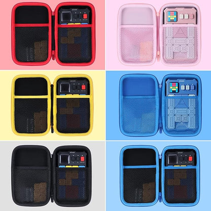 Storage Case Compatible with GiiKER Super Slide Puzzle Original 500+ Challenges Brain Teaser Puzzle (Black + Yellow Case)