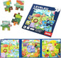 ASTARON Magnetic Puzzles for Toddlers, 16-20-25 Pieces Animal Learning Magnet Puzzle for Road Trip, Educational Travel Toys Car Plane Activities for Kids, Kids Birthday Gifts