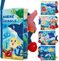 hahaland Baby Books 0-6 Months, Infant Tummy Time Toy Baby Toys 6 to 12 Months Touch Feel Book Baby Gifts for Boy Girl 0-3 Months Learning Toy Baby Christmas Birthday Gifts Stocking Stuffers (Single)