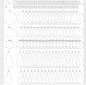 Pndeyo 700pcs Hypoallergenic Earring Beading Hoops, Mix Sizes Round Hoop Earrings Findings, Open Earring Wire Ring Accessories for Jewelry Making- Silver