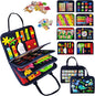 TenFans Busy Board - Montessori Toys for 3+ Year Old - Sensory Toys for Toddlers 3-5 - Gifts for Boys Learning Fine Motor Skills - Educational Activities Travel Toys for Car Airplane