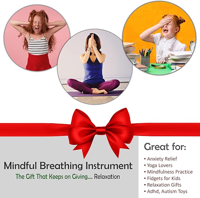 4E's Novelty Expandable Breathing Ball Sphere - Breathing Visual, Fidget Toys Expands from 6 to 12" Expanding Sphere for Kids & Adult