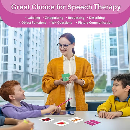 54 Advanced Word Noun Flash Cards for Kids 3-5, Vocabulary Cards with Pictures, | Toddler Flash Cards for Learning English Words| Seasons flashcards| ABA Therapy & Speech Therapy Materials