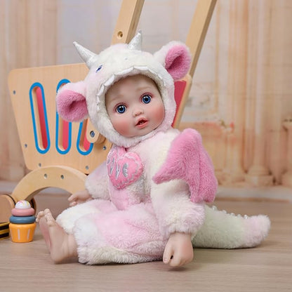 Baby Dolls, 18inch Large Realistic Cute Soft Body Baby Doll Real Life Baby Dolls with Accessories for 3+ Year Old Girls Gifts, Pretend Play, Collection, Love Slogan Design
