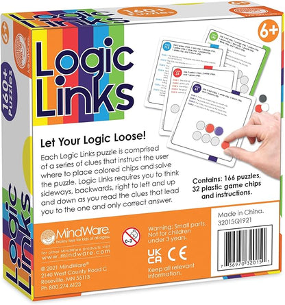 Logic Links Puzzle Box Critical Thinking Game