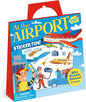 Peaceable Kingdom Sticker Fun! At the Airport Reusable Sticker Tote