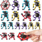 Transformable Fidget Spinners 16 Pcs for Kids and Adults Stress Relief Sensory Toys for Boys and Girls Fingertip Gyros for Party Favors Easter Gifts for Kids