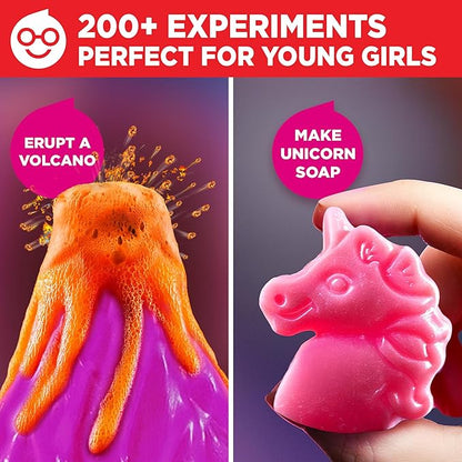 Doctor Jupiter Girls’ First Science Gift Set for Ages 4+ | Set of Girls' First Science Kit & Amazing Science Kit |Birthday Gift Ideas for 4-5-6-7-8 Year Olds |STEM Learning & Education Toys