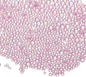 Iridescent Glass Tiny Bubble Beads, 0.4-3mm 10g No Hole Micro Mini Round Lilac Water Droplets Beads - Applications: for Resin Filler, Nail Art, Dollhouse Bath Tub