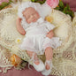 Full Silicone Reborn Baby Doll, 20 Inch Lifelike Newborn Girl, Reborn Baby Dolls Silicone Full Body Sleeping for Therapy & Memory Keepsake