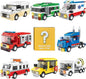 8‑Pack Vehicle Building Blocks, Party Favors for Kids, Individually Packaged Blind Boxes, Prizes for Kids Classroom, Perfect for Christmas Birthday Gifts for Boys