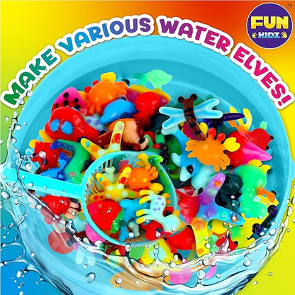 Summer Multiple Magic Aqua Elves Toy Kit for Kids, FunKidz Water Fairy Gel Kit Squishy Kit for Girls Activities for Boys Ages 3+