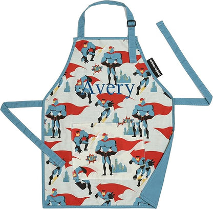Urban Infant Little Helper Kids Apron - Children's Cooking Art Gardening - Great Gift for Toddler Boys and Girls