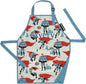 Urban Infant Little Helper Kids Apron - Children's Cooking Art Gardening - Great Gift for Toddler Boys and Girls