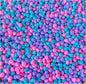 Colored Chickpeas for Sensory Play and Sensory Bins - Many Different Seasonal Colors (4 Cups, Unicorn)