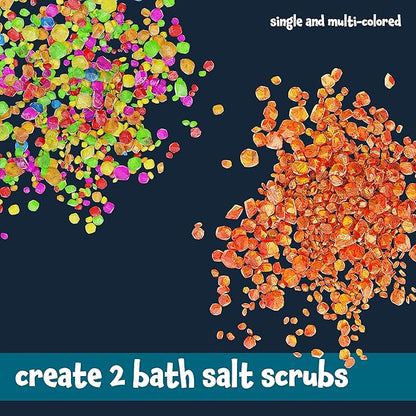 Dan&Darci Soap & Bath Bomb Making Kit for Kids, 3-in-1 Spa Science Kits, Christmas Craft Gifts for Girls & Boys Age 6-12 Year Old Girl Crafts: DIY Experiment Toys, Gift for Kid Ages