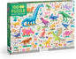 Mudpuppy Mighty Dinosaurs 100 Piece Puzzle – 100 Piece Jigsaw Puzzle with Colorful and Fun Illustrations of Jurassic Creatures for Children Ages 5 and Up