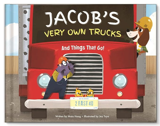 I See Me! My Very Own Trucks - Personalized Story for Kids | Hardcover | 11" x 9"