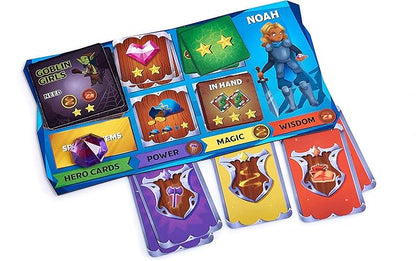 Fantasy Themed Board Game for Kids Ages 5+, Family Fantasy Tabletop Adventure for Boys and Girls