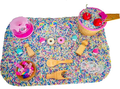 Sweets Sensory Bin For Children