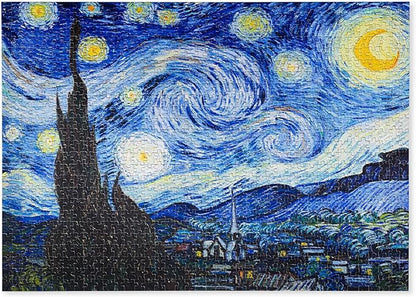 Starry Night by Van Gogh | Traditions by Mosaic Puzzles - 1000 Piece Puzzle