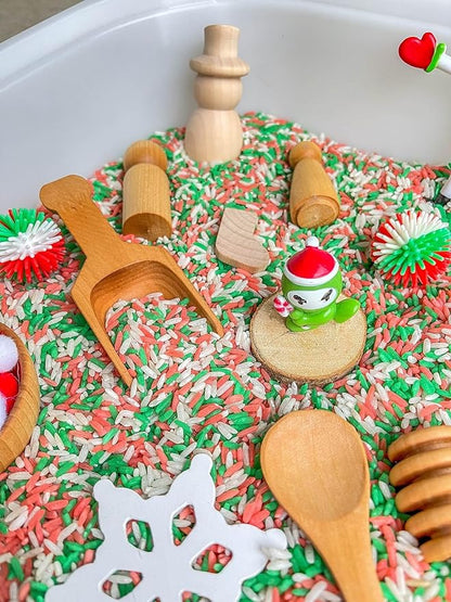 Kids Sensory bins Montessori sensory bin, sensory toys, Sensory bins, Sensory Bin For Preschoolers (Christmas RGW)