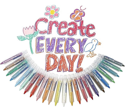 Wonder Stix Pastel Colors Dustless Chalk Crayon 12 pack