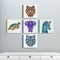 ArtPops Coloring Boxes – Pop-Up Pre-Printed Coloring Box Set – DIY Wall Art Kit for Teens & Adults – Eco-Friendly, Easy to Hang, No Frame Needed – 5-Pack, Wild Mandalas