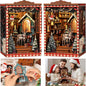 ISSEVE Book Nook Kit, DIY Miniature House Kit for Adults Teen Beginners, Dollhouse Mini Booknook Kits, Tiny House Bookshelf Decoration, 3D Wooden Puzzles Crafts Gifts (Merry Christmas)